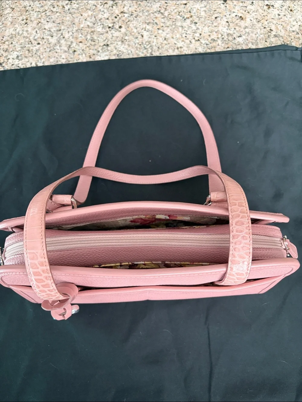 Brighton leather satchel